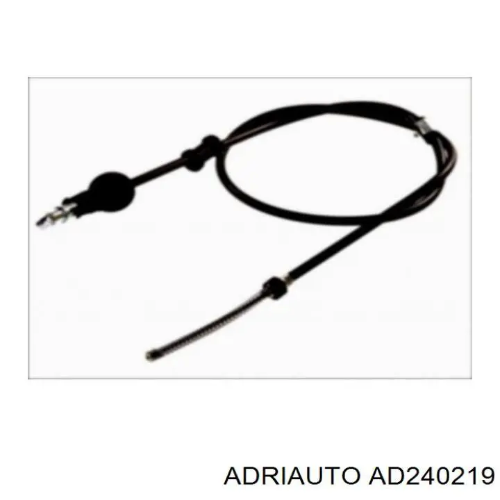 AD24.0219 Adriauto трос ручного тормоза задний левый