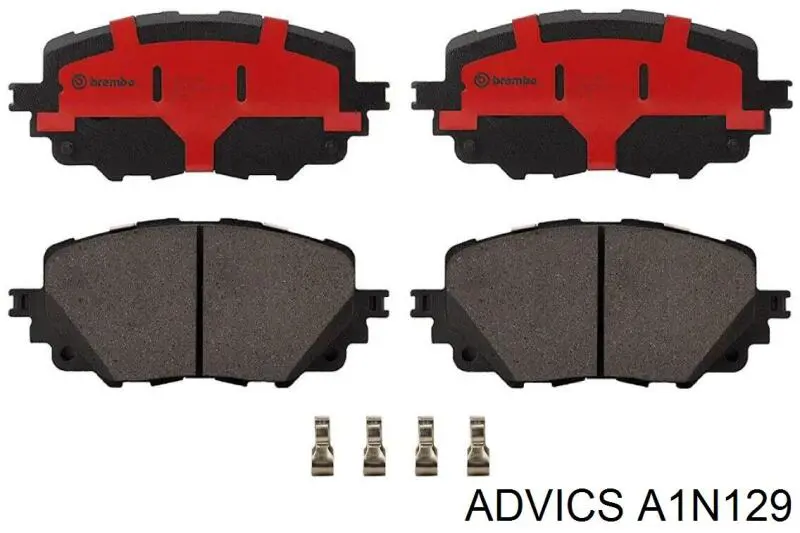 Тормозные колодки Advics A1N129