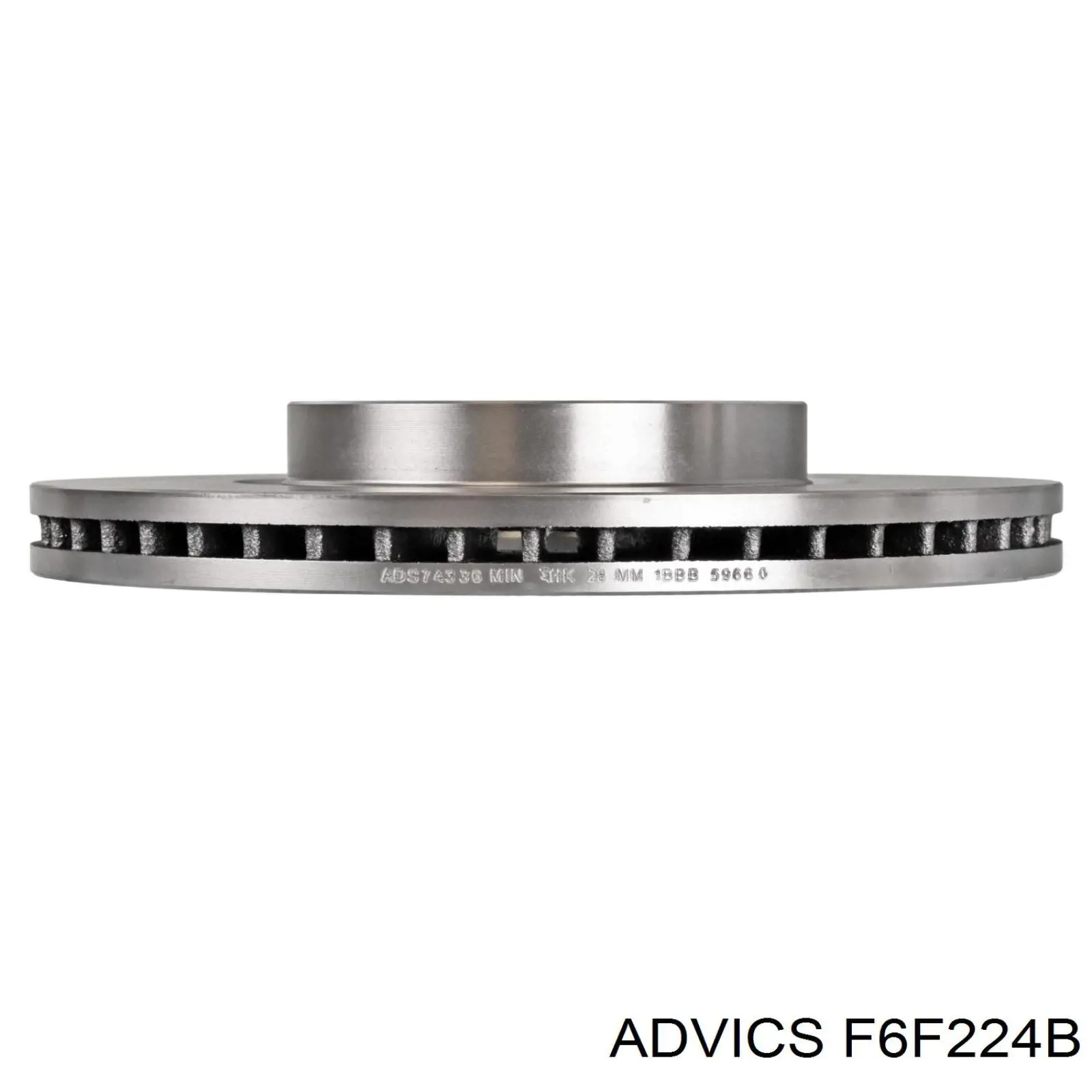 Тормоз дисковый передний Advics F6F224B цена, от 44.34 USD