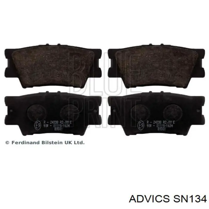 Колодки дисковые  Advics SN134 цена, от 25.42 USD