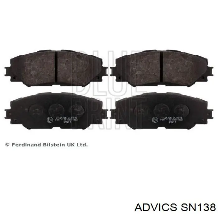 Колодки Advics SN138 цена, от 20.04 USD