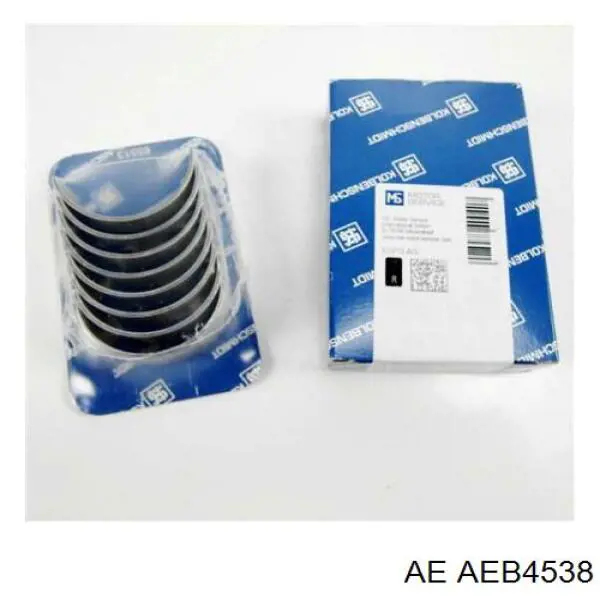AEB4538 AE вкладыши коленвала шатунные, комплект, стандарт (std)