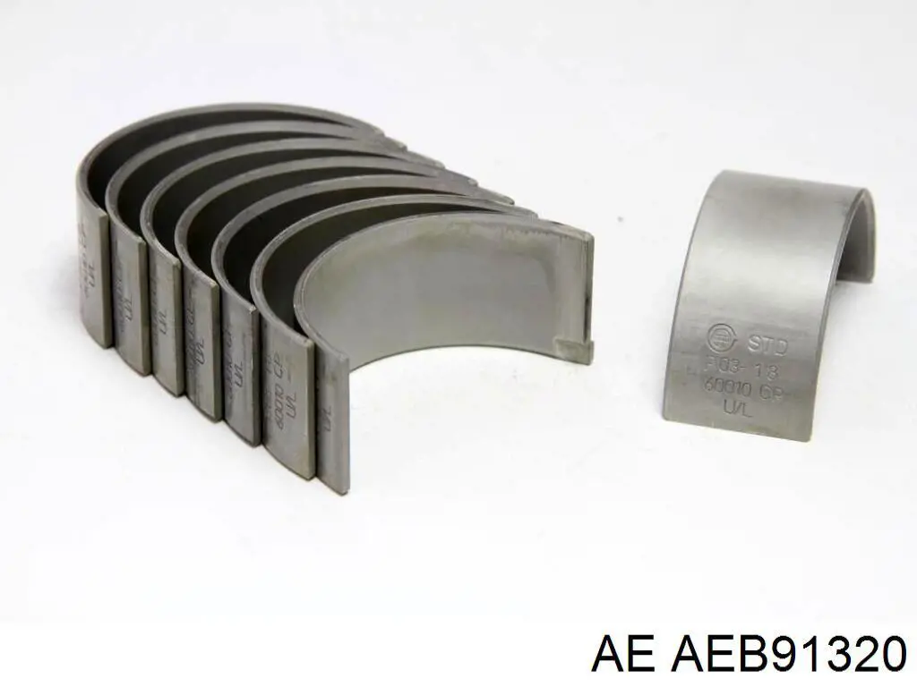 AEB91320 AE вкладыши коленвала шатунные, комплект, стандарт (std)