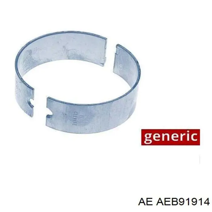 AEB91914 AE вкладыши коленвала шатунные, комплект, стандарт (std)
