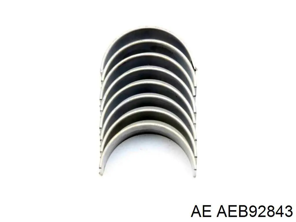 AEB92843 AE вкладыши коленвала шатунные, комплект, стандарт (std)