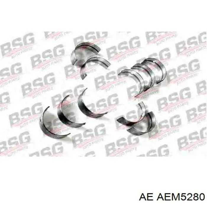 Купить MB545AM King Вкладыши коленвала, коренные, комплект, стандарт (STD)
