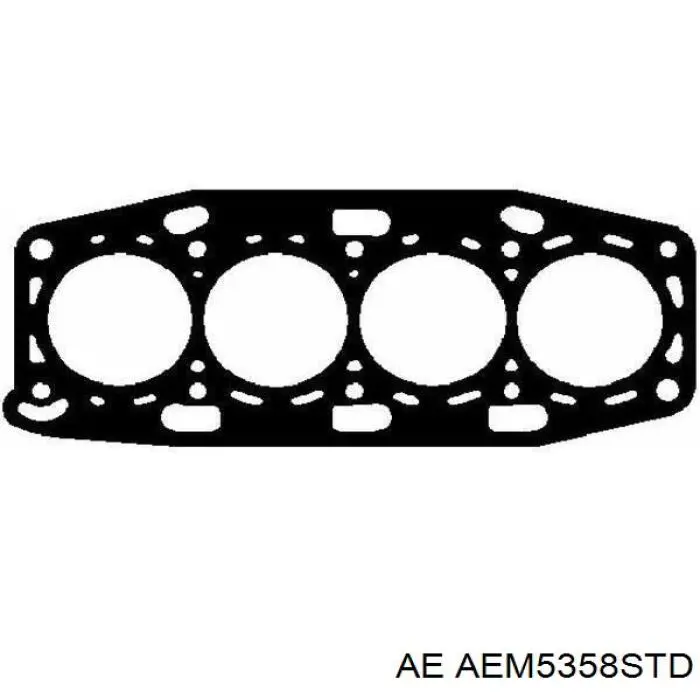 AEM5358STD AE вкладыши коленвала коренные, комплект, стандарт (std)