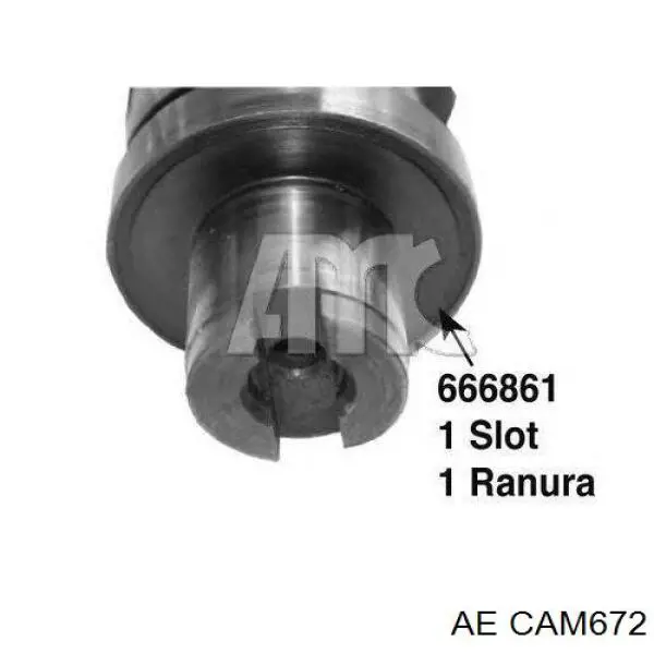 Вал распределительный AE CAM672