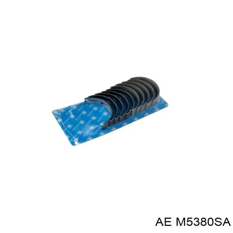 M5380SA AE вкладыши коленвала коренные, комплект, 2-й ремонт (+0,50)