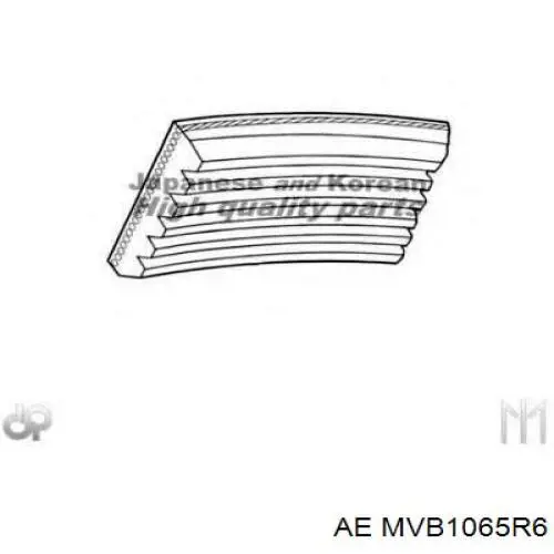 Ремень генератора MVB1065R6 AE