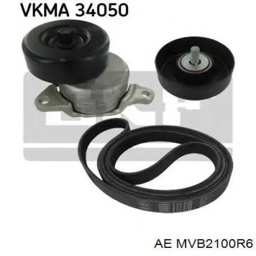 Ремень кондиционера AE MVB2100R6