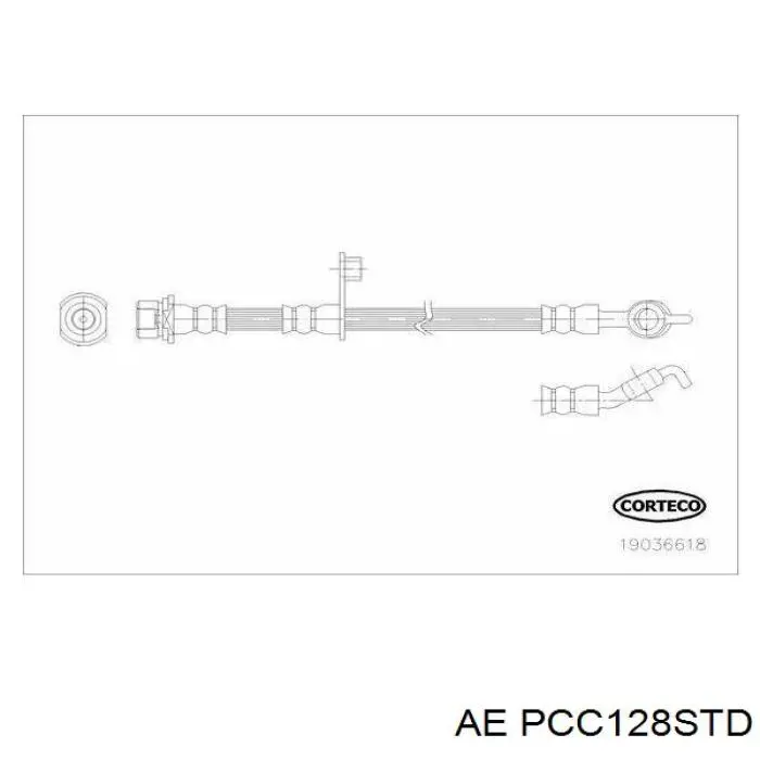 Форкамера (вихревая предкамера) AE PCC128STD цена, от 20.61 USD