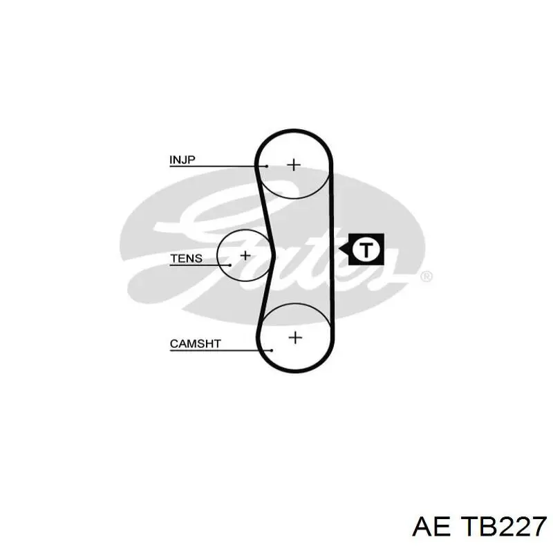 Correa distribucion TB227 AE