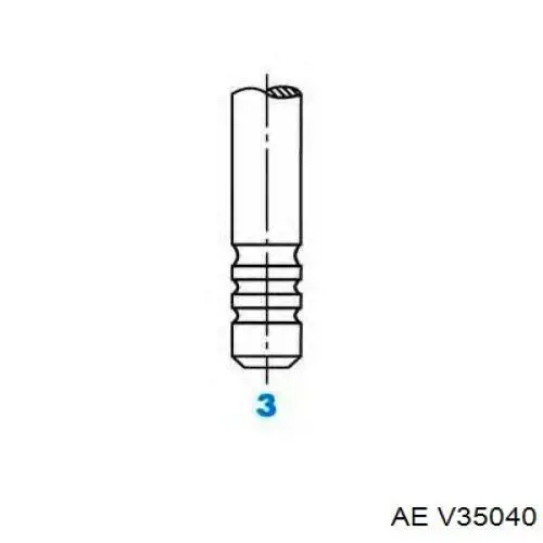Выпускной клапан двигателя Freccia 4314RCR цена, от 9.09 USD