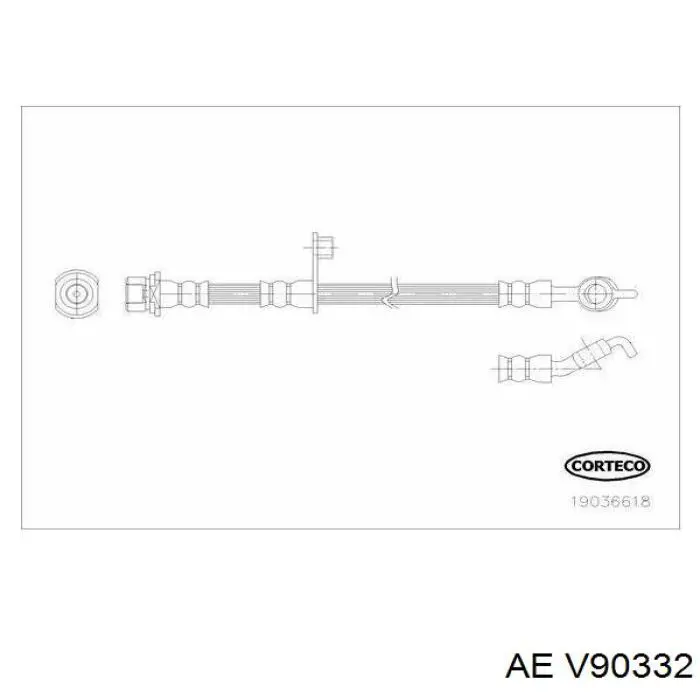 Клапан впускной AE V90332 цена, от 6.75 USD