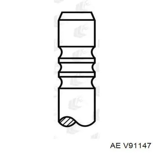 Выпускной клапан V91147 AE
