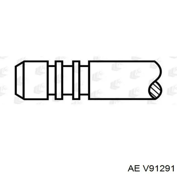 V91291 AE клапан впускной