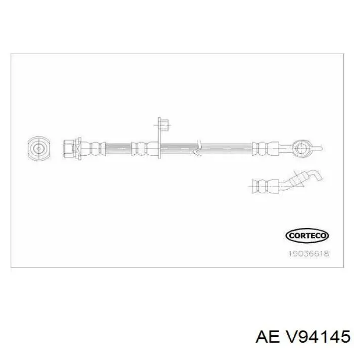 Впускной клапан V94145 AE