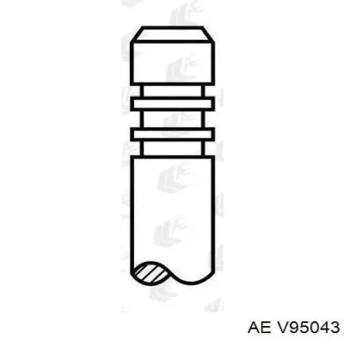 Впускной клапан V95043 AE