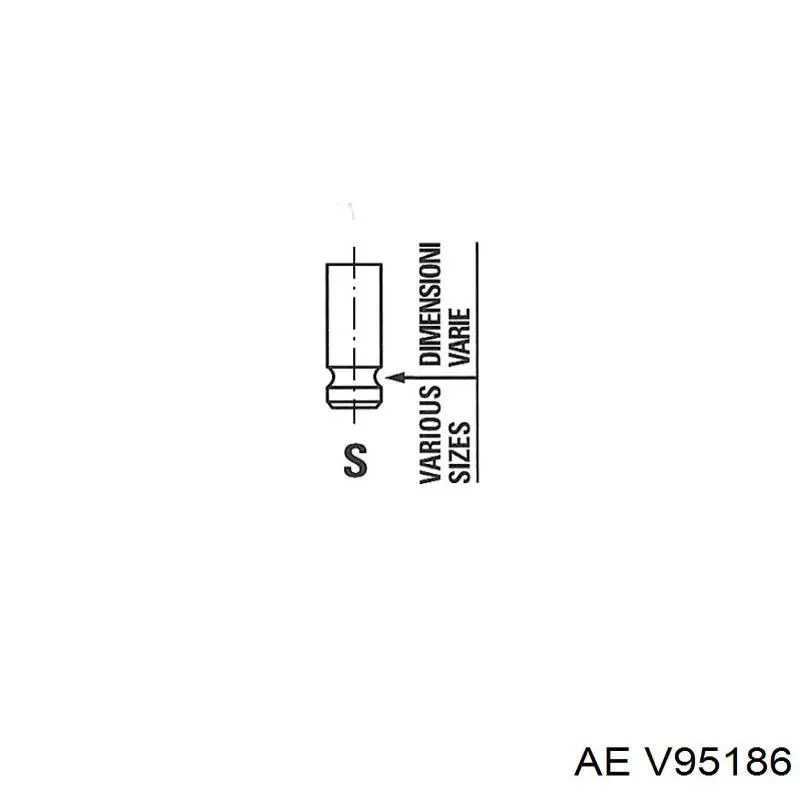 V95186 AE Впускной клапан