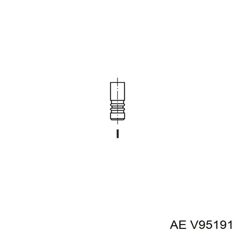 V95191 AE клапан впускной
