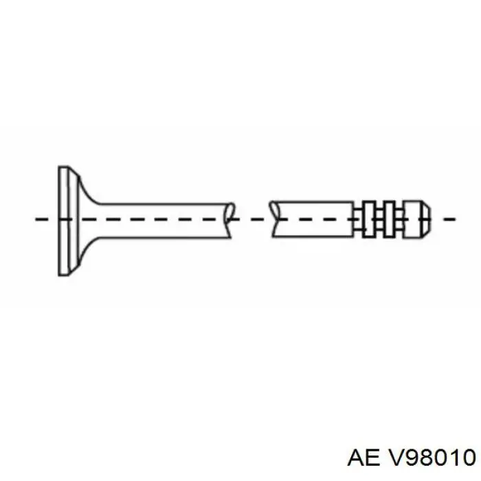 Клапан впускной AE V98010 цена, от 7.86 USD