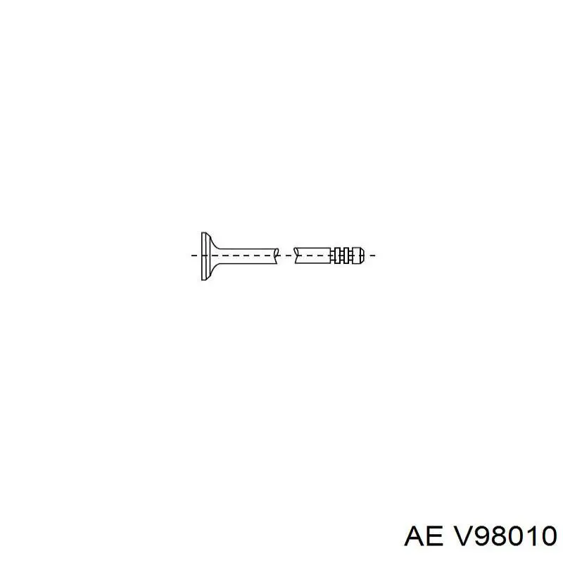 V98010 AE клапан впускной