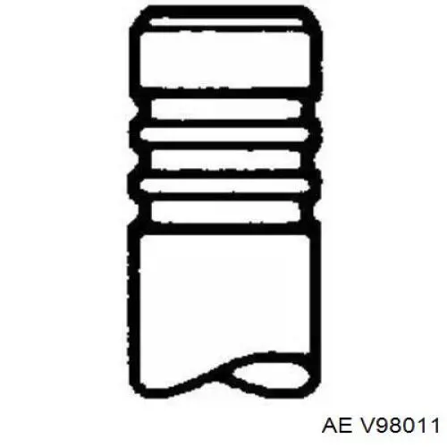 Выпускной клапан двигателя AE V98011 цена, от 12.19 USD