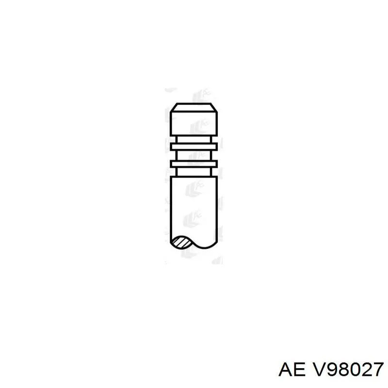 Выпускной клапан двигателя AE V98027 цена, от 8.17 USD