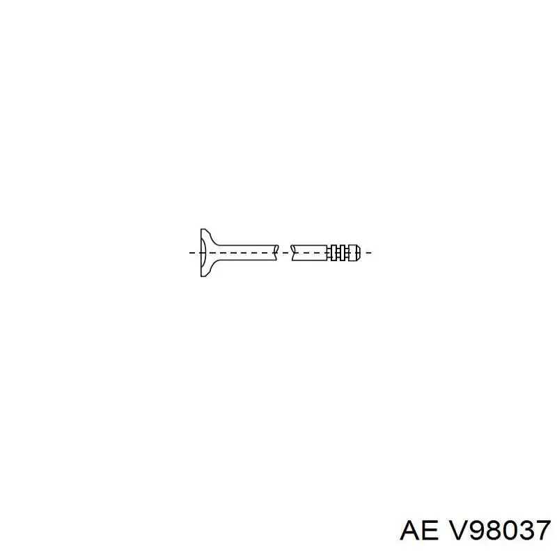 Выпускной клапан двигателя AE V98037 цена, от 9.27 USD