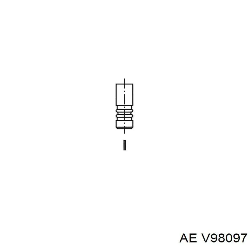 V98097 AE Выхлопной клапан