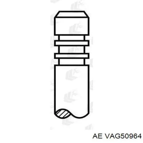 VAG50964 AE направляющая клапана выпускного