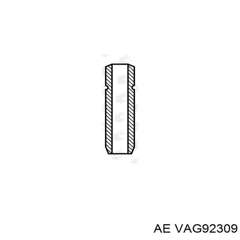 VAG92309 AE направляющая клапана