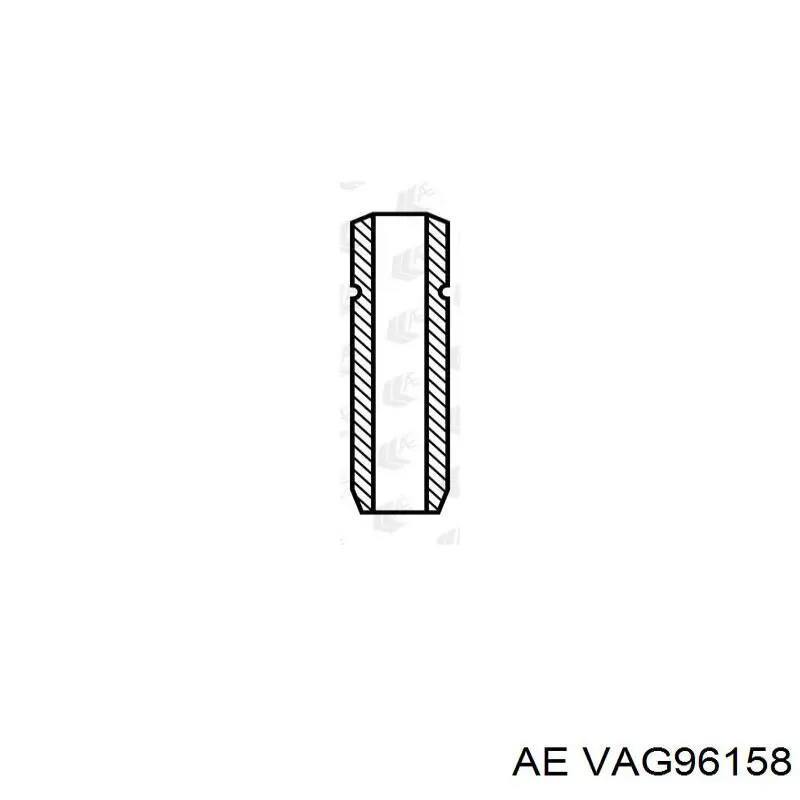 vag96158 AE направляющая клапана