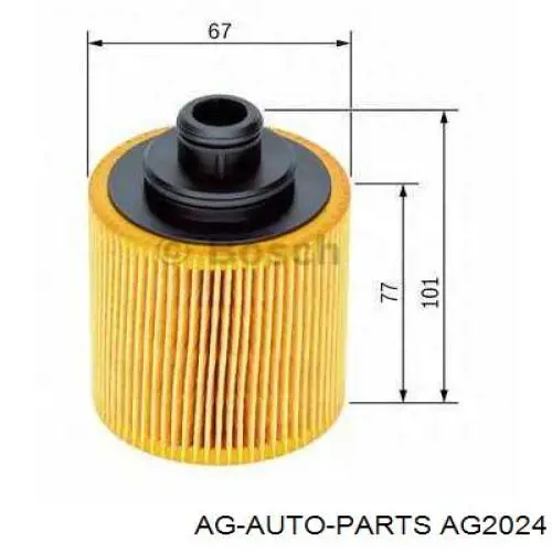 Масляный фильтр AG2024 AG