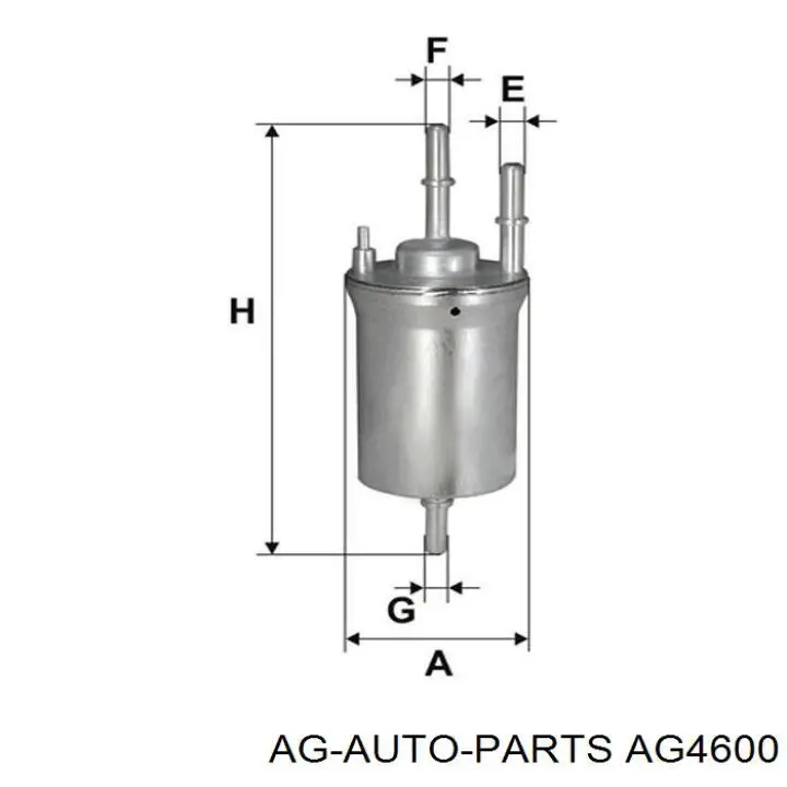 Топливный фильтр AG4600 AG