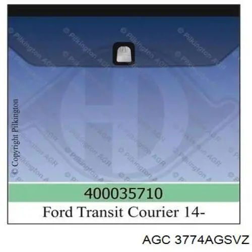 2570448 Ford Автостекло