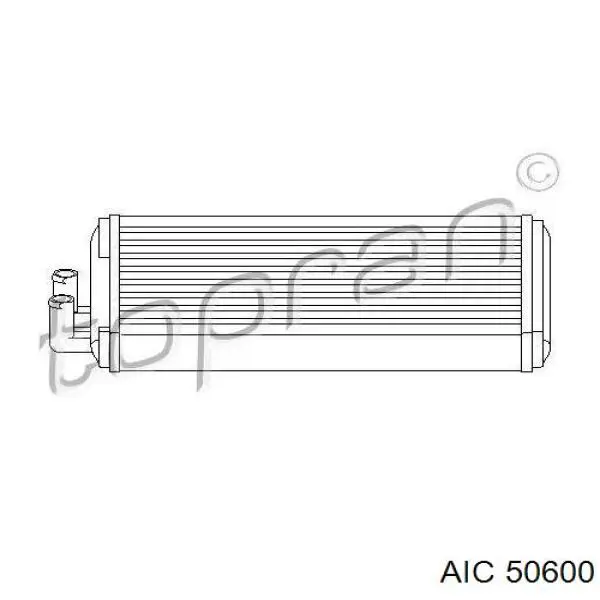 Radiador interior 50600 AIC