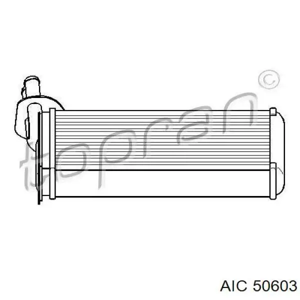 Радиатор печки 50603 AIC
