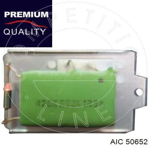 50652 AIC резистор (сопротивление вентилятора печки (отопителя салона))