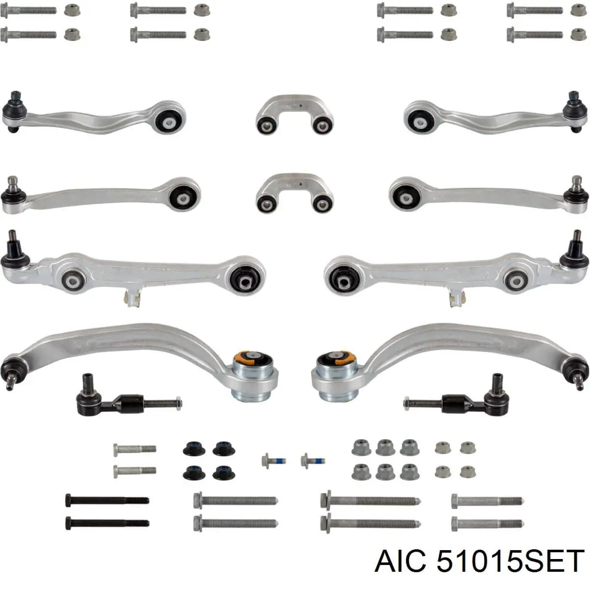 51015Set AIC kit de braços oscilantes de suspensão dianteira