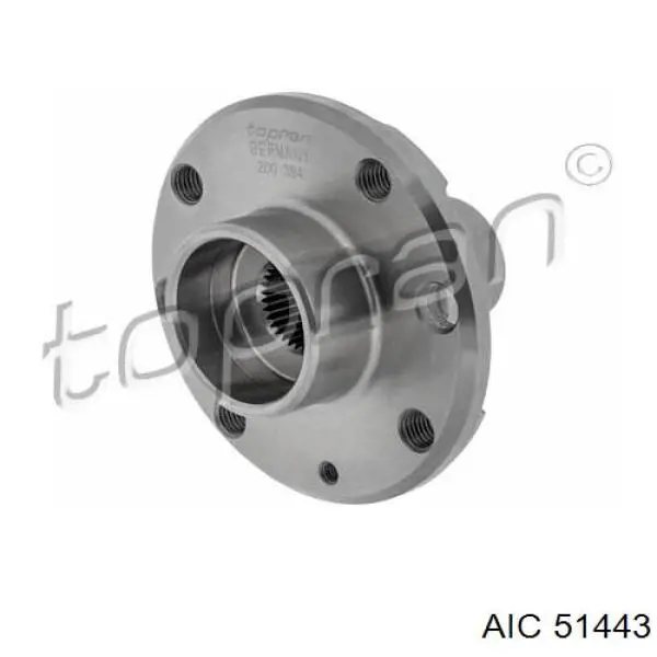 Cubo de rueda delantero 51443 AIC