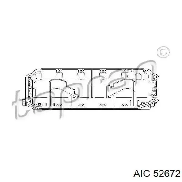 Поддон двигателя 52672 AIC