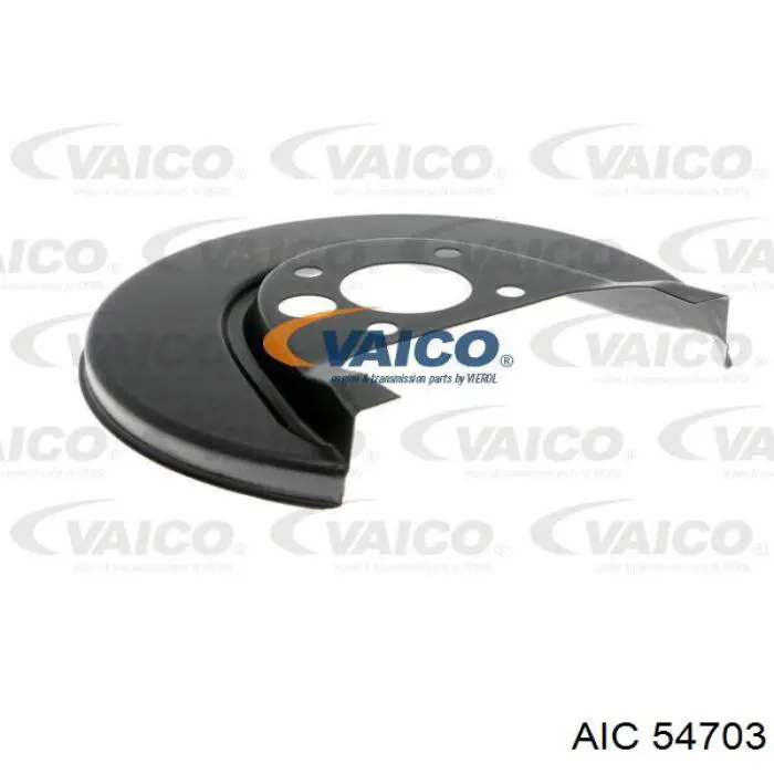 Кожух тормозного диска заднего левый AIC 54703