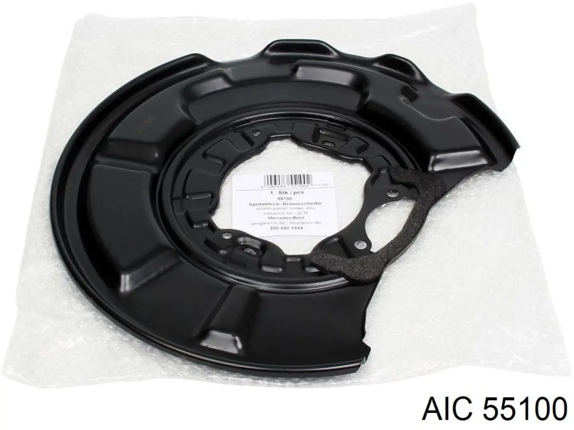 55100 AIC защита тормозного диска заднего правая