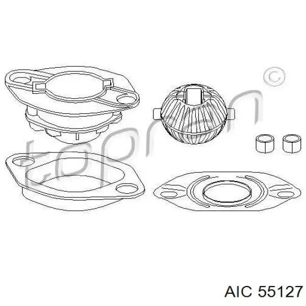 Ремкомплект кулисы переключения передач AIC 55127 цена, от 2.49 USD