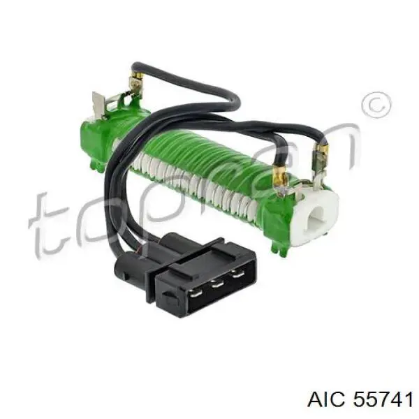 Resistencia de motor, ventilador aire acondicionado 55741 AIC