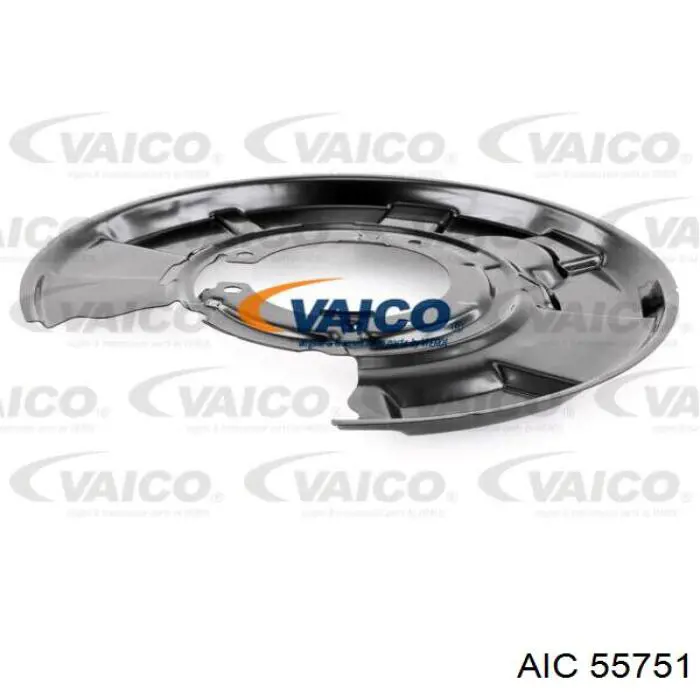 Кожух тормозного диска заднего правый AIC 55751