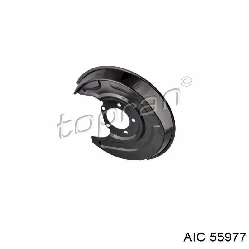 55977 AIC Пыльник тормозного диска заднего правый