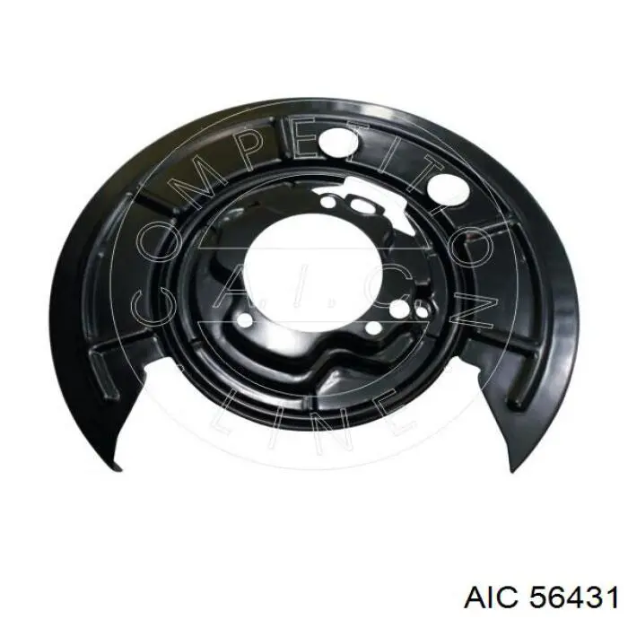 Защита тормозного диска заднего левая 56431 AIC